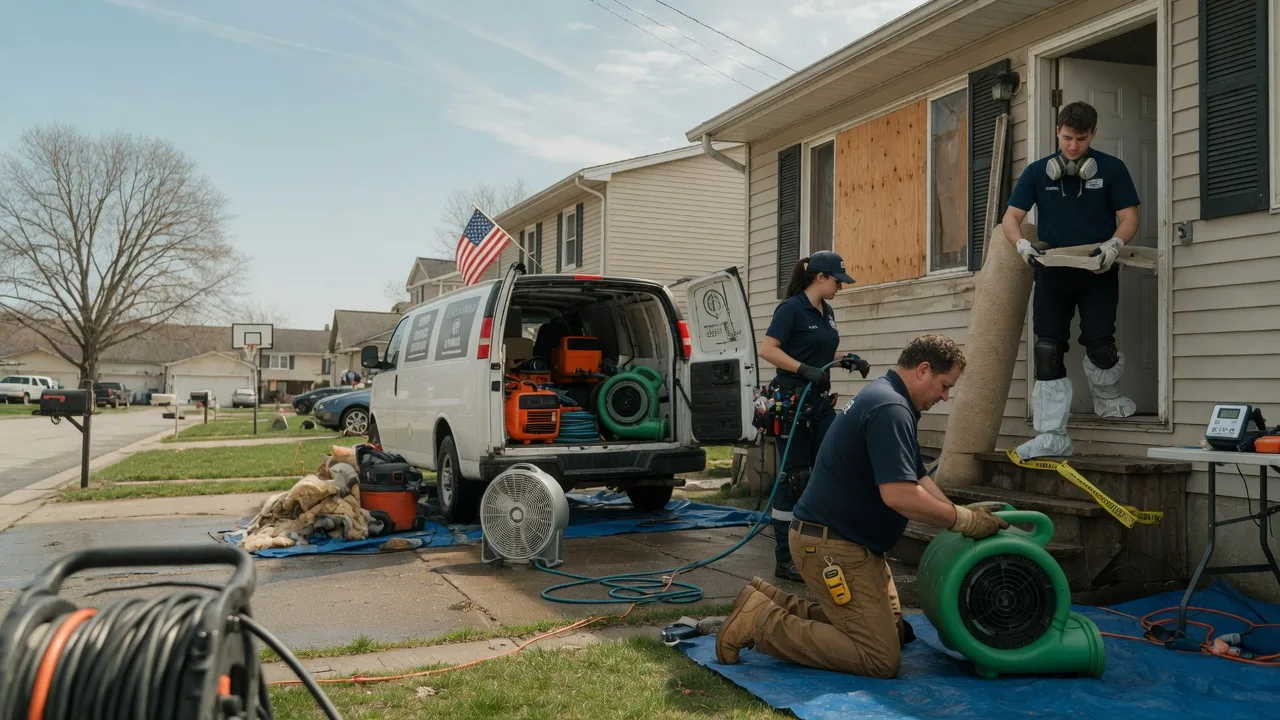 Water Damage Restoration in Foster, RI near me